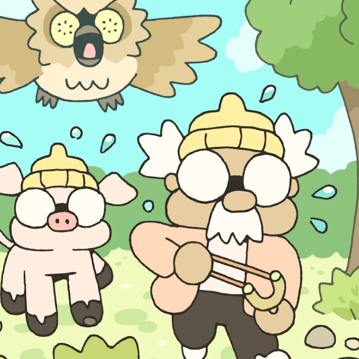 Hermit and Pig