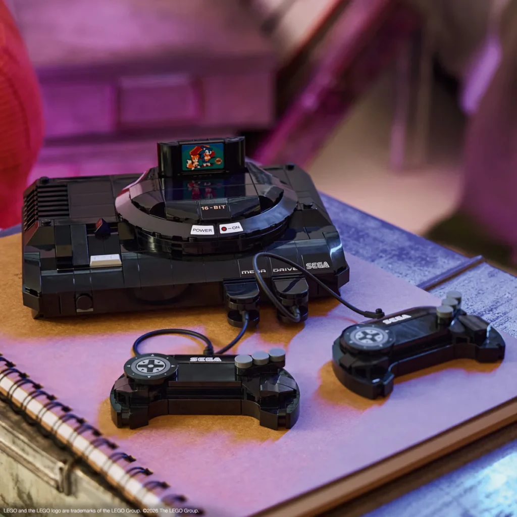 معرفی LEGO کنسول Sega Genesis با ۴۷۹ قطعه
